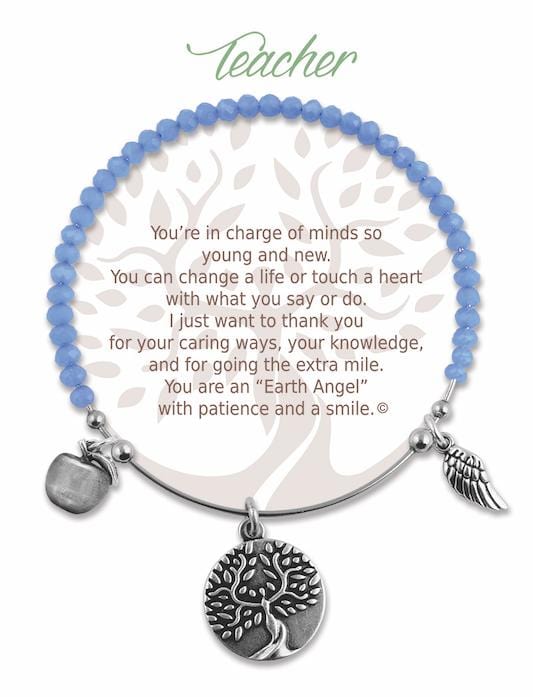 Earth Angel Bracelet Teacher - Cardsmart & Gift