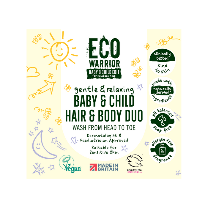 Eco Warrior Baby & Child Edit Hair & Body Duo