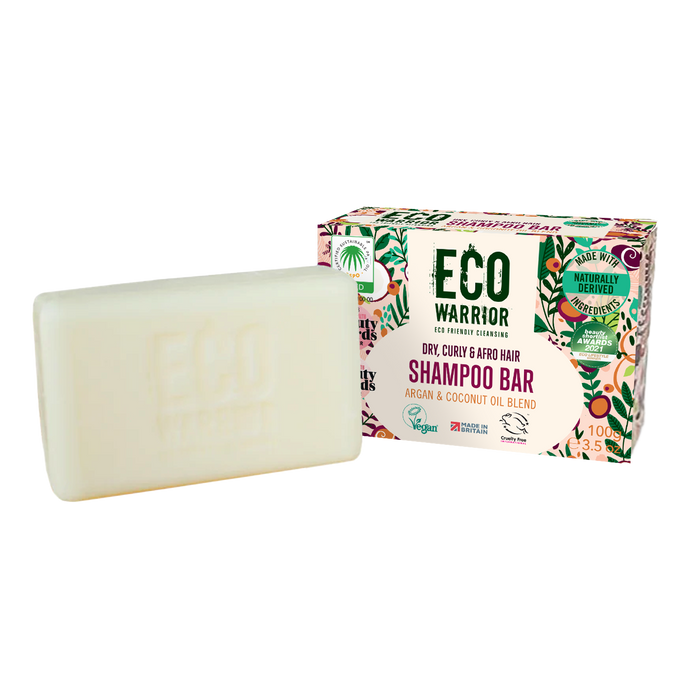 Eco Warrior Dry, Curly & Afro Hair Shampoo Bar 100g