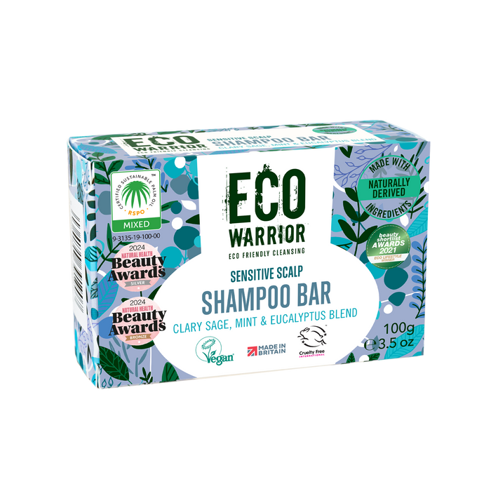 Eco Warrior Sensitive Scalp Shampoo Bar 100g