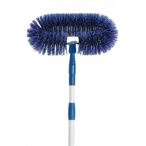 Edco Fan Brush with Telescopic Extension Handle