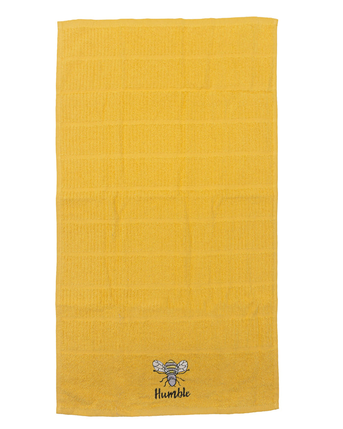 Embroidered 3pc Kitchen Towel Set - Bees