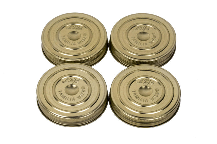 Le Parfait America 82mm / 4 Familia Wiss - Screw Lids
