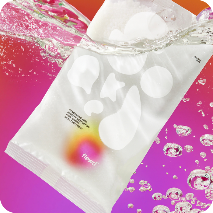 fragrance-free anxiety destroying anti-stress bath treatment