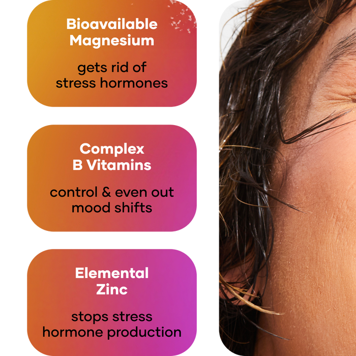 fragrance-free anxiety destroying anti-stress bath treatment