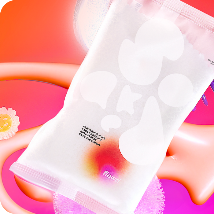 fragrance-free sads smashing anti-stress bath treatment