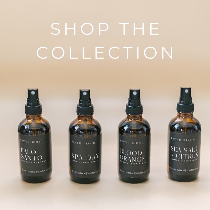 Fresh Linen - 4 oz Black Glass Room + Linen Spray