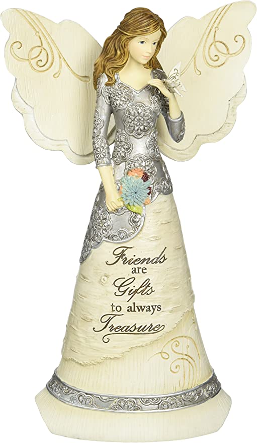 Friends are Gifts to Always Treasure 8-Inch Angel - Cardsmart & Gift
