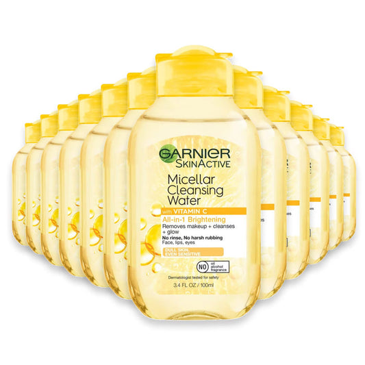 Garnier Micellar Cleansing Water Vitamin C - 3.4 oz - 24 Pack
