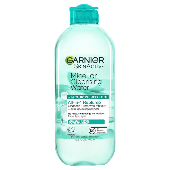Garnier SkinActive Micellar Hyaluronic Acid + Aloe - 13.5 oz - 12 Pack