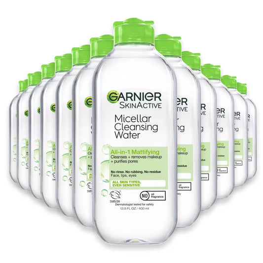Garnier SkinActive Micellar Mattifying Water - 13.5 oz - 12 Pack