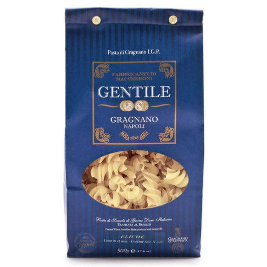 Gentile Artisanal Eliche Fusilli Pasta di Gragnano