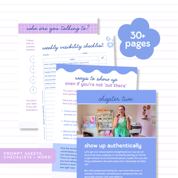 'Getting Noticed' E-Book – A Guide to Visibility for Small Business Owners