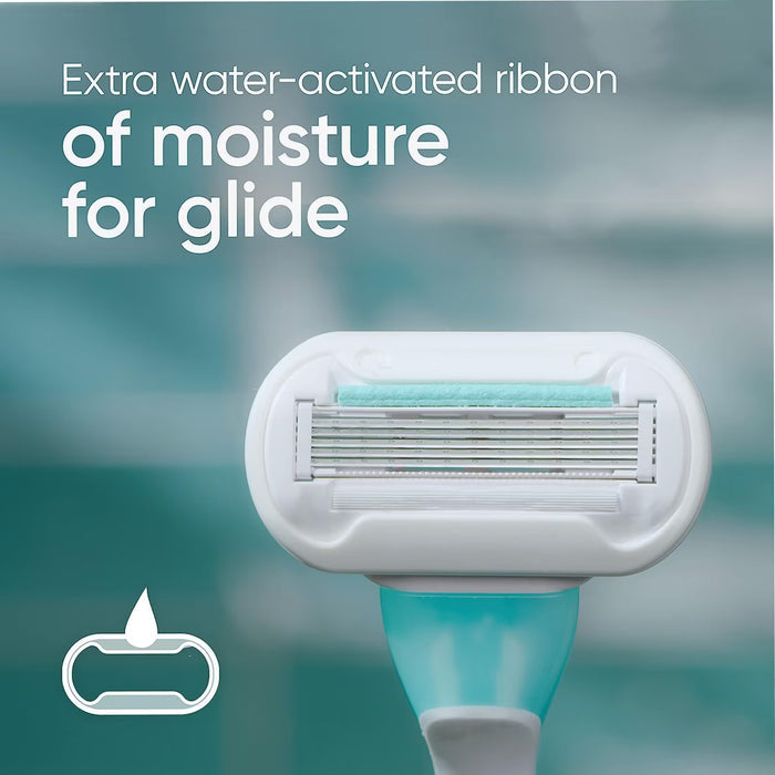 Gillette Venus Embrace Sensitive Razors - 2 Ct- 4 Pack