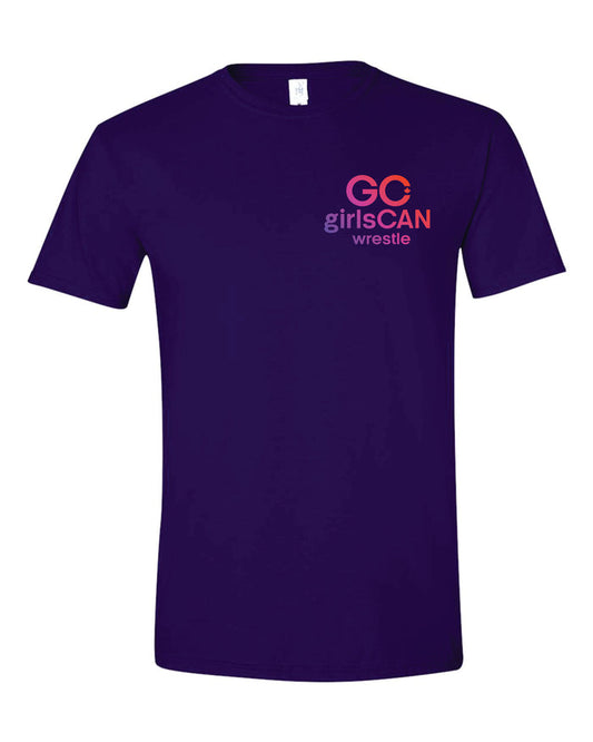 GirlsCan Wrestle Cotton Tee