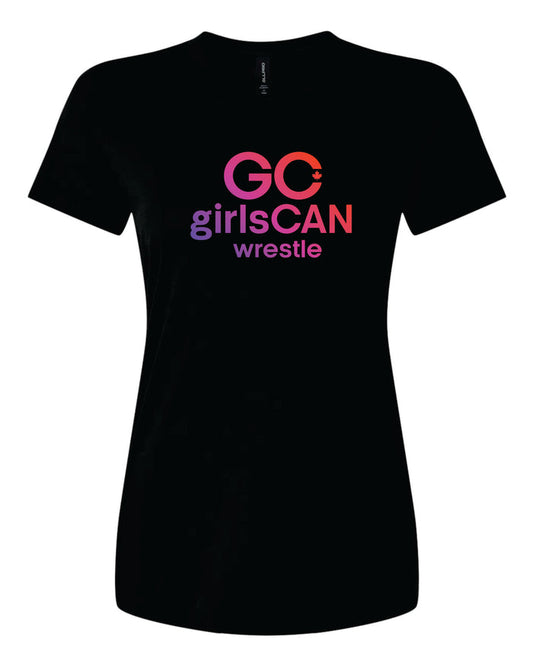 GirlsCan Wrestle Performance Tee