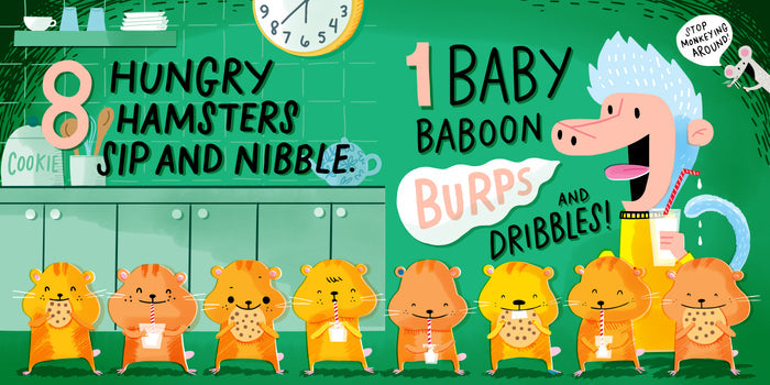Good Night, Baboon! A Bedtime Counting Book by Sabrina Moyle
