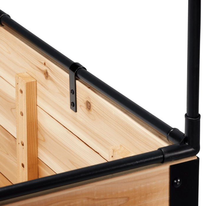 Cedar Planters Greenhouse Cover