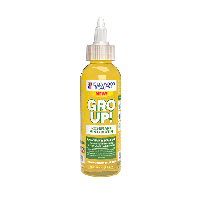 Gro Up! Rosemary, Mint + Biotin Daily Skin & Scalp Oil - 4 fl oz