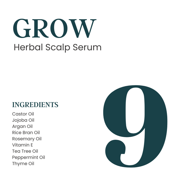 Grow Herbal Scalp Serum [Rosemary + Argan Oil]