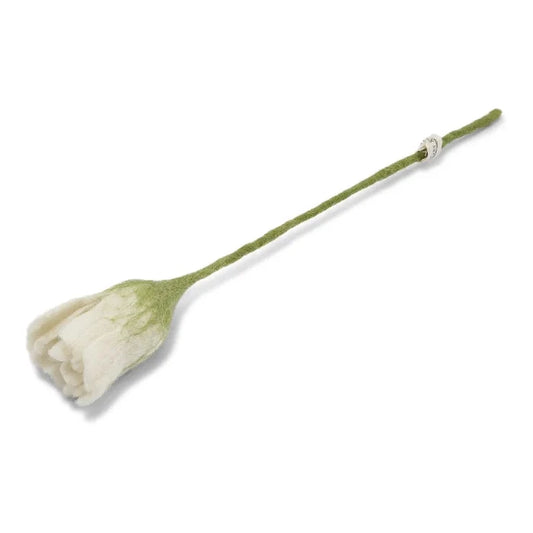 Gry & Sif Felt Tulip White