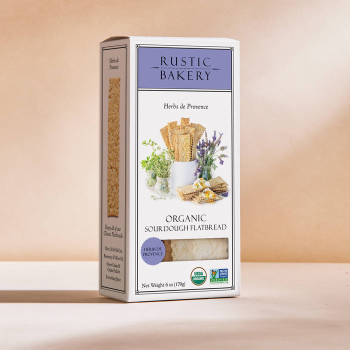 Herbs de Provence Organic Sourdough Flatbreads | Rustic Bakery