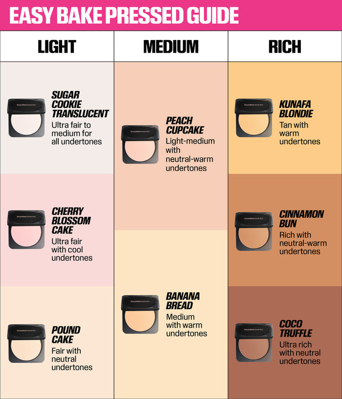 Huda beauty easy bake airbrush pressed powder