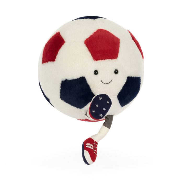 Jellycat Amuseables USA Soccer Ball