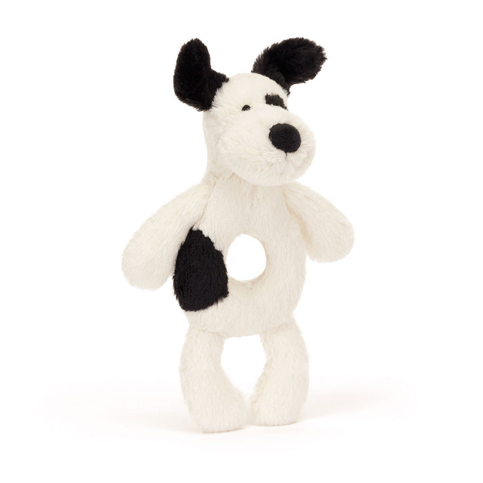 Jellycat Bashful Rufferty Puppy Ring Rattle