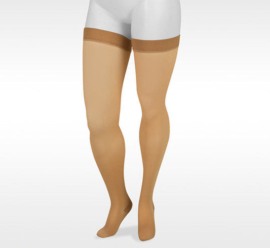 Juzo Basic Thigh High with Silicone Band 20-30mmHg - Compression Level: Firm 20-30 MmHg - Unisex - Leg