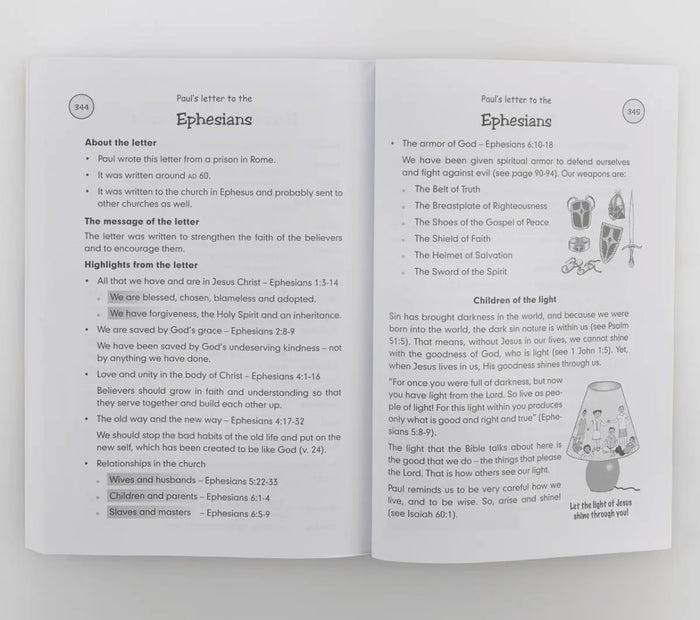 Kid Book the Bible Made Easy Softcover