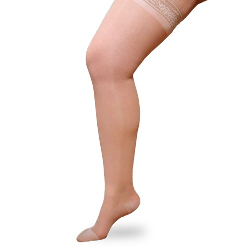 L & R ExoSheer Thigh High 20-30mmHg - Compression Level: Firm 20-30 MmHg - Female - Leg