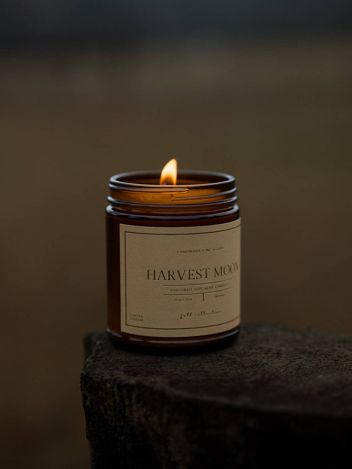 Landmark Fine Goods - Fall Candle - Harvest Moon Luxe Label