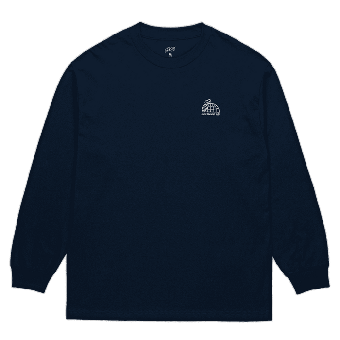 LAST RESORT AB HALF GLOBE MENS LONG SLEEVE T-SHIRT