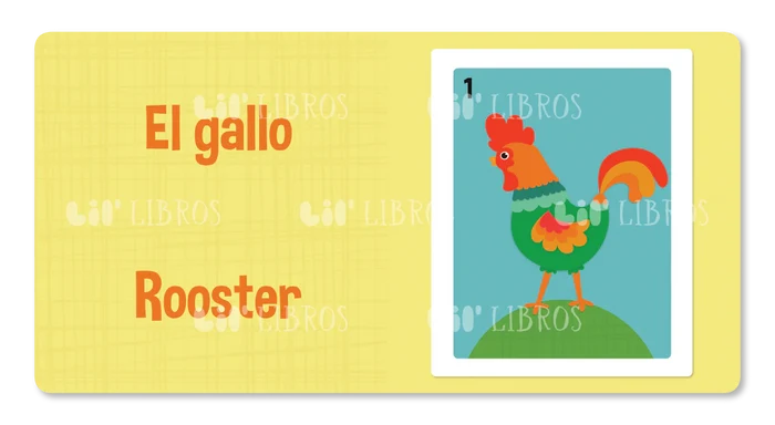 Lil' Libros 'Loteria: First Words' Board Book