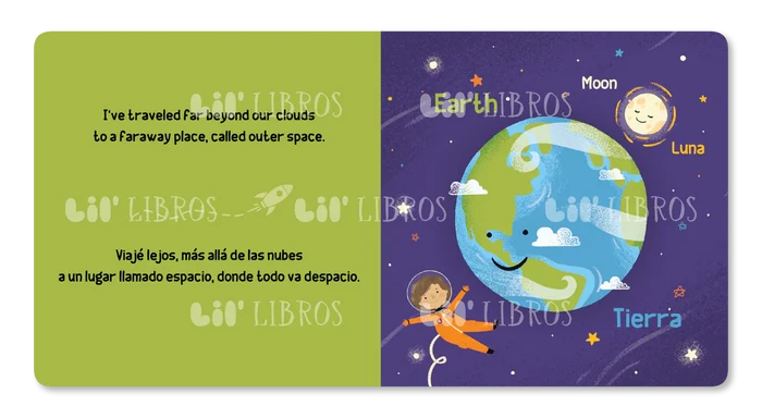 Lil' Libros 'The Solar System with Ellen' Board Book
