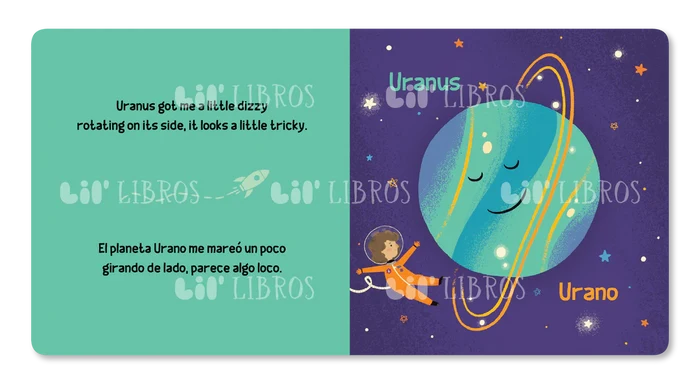 Lil' Libros 'The Solar System with Ellen' Board Book