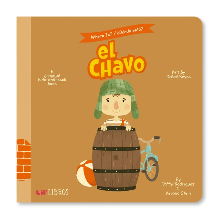 Lil' Libros 'Where Is El Chavo?' Board Book
