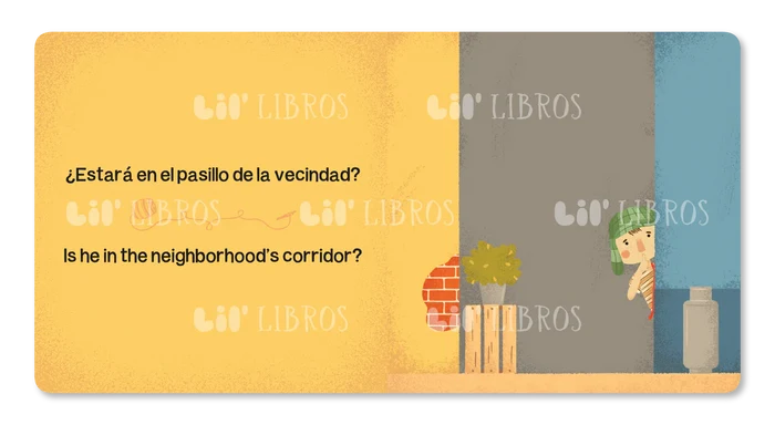 Lil' Libros 'Where Is El Chavo?' Board Book