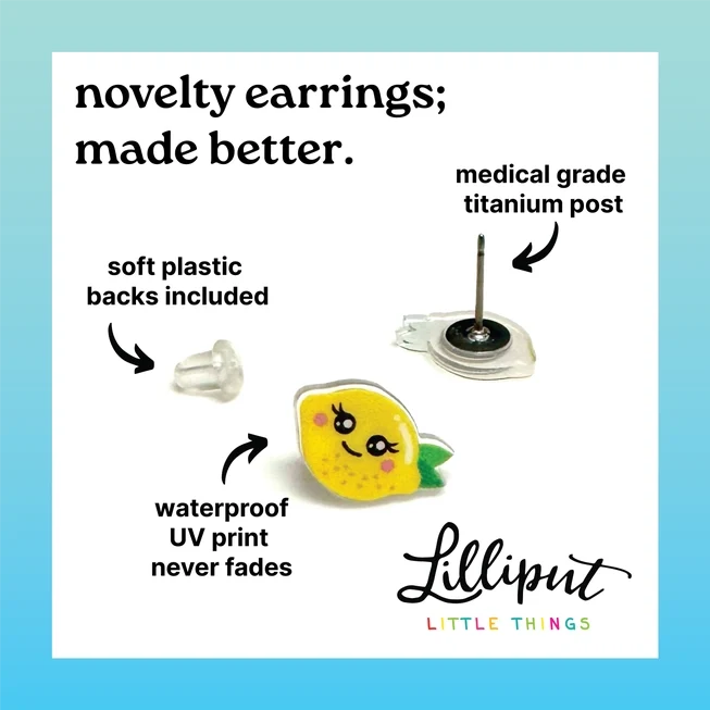 Lilliput Little Things Earrings - Cactus