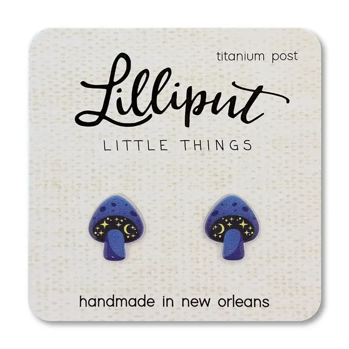 Lilliput Little Things Earrings - Cosmic Mushrooms