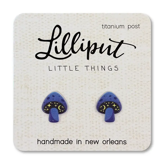 Lilliput Little Things Earrings - Cosmic Mushrooms