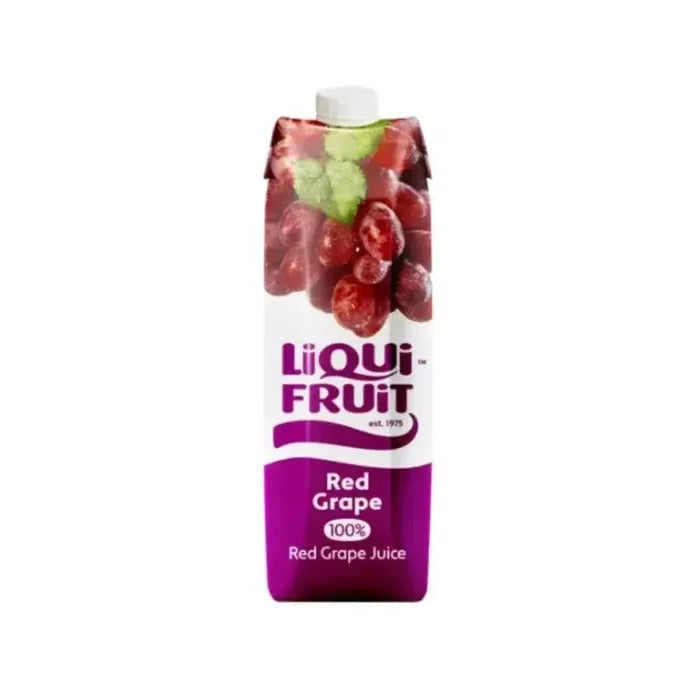 Liqui Fruit Red Grape juice 1 litre bottle with fresh red grape flavor