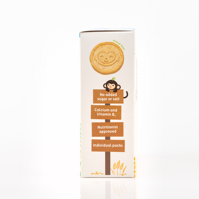 Little Freddie Monkey Bites Milk Biscuits (20g x 4 packs)
