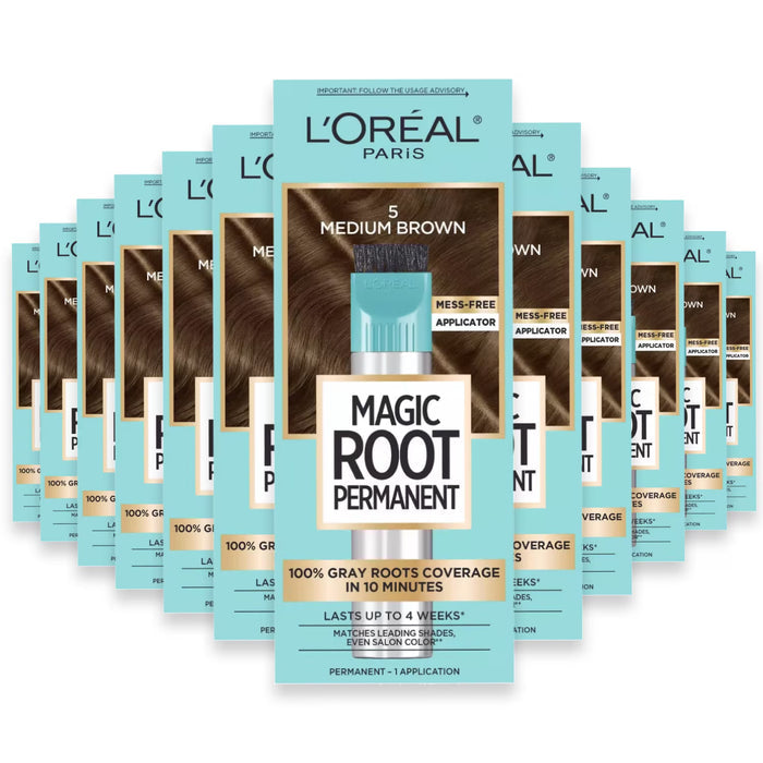 L’Oréal Magic Root Rescue 5 Medium Brown - 12 Pack