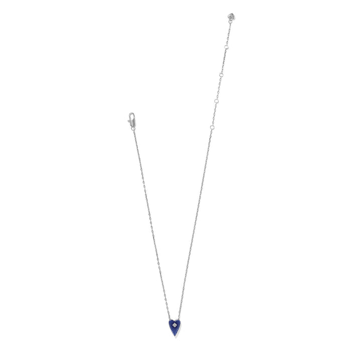 Love Messages B You Blue Necklace
