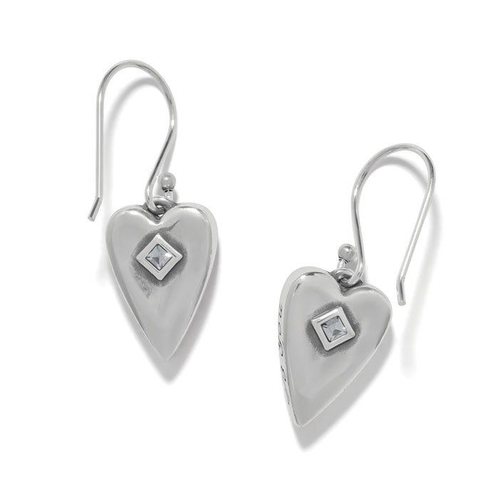 Love Messages B You French Wire Earrings