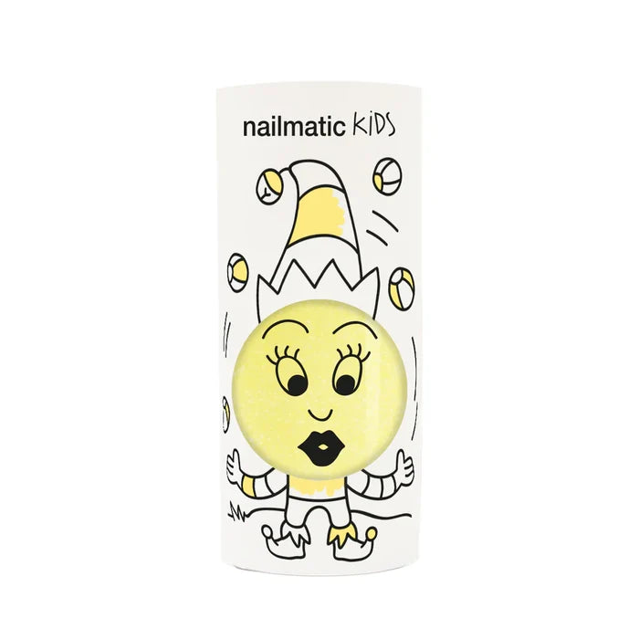 Lulu Pearly Yellow Kids Nail Polish