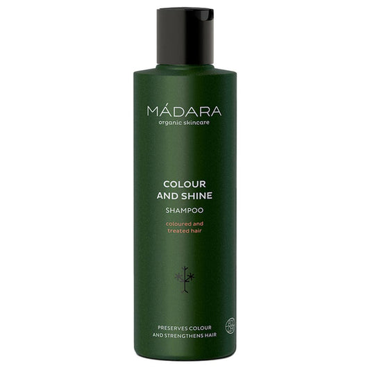 Madara Colour & Shine shampoo  värjätyille ja käsitellyille hiuksille 250ml