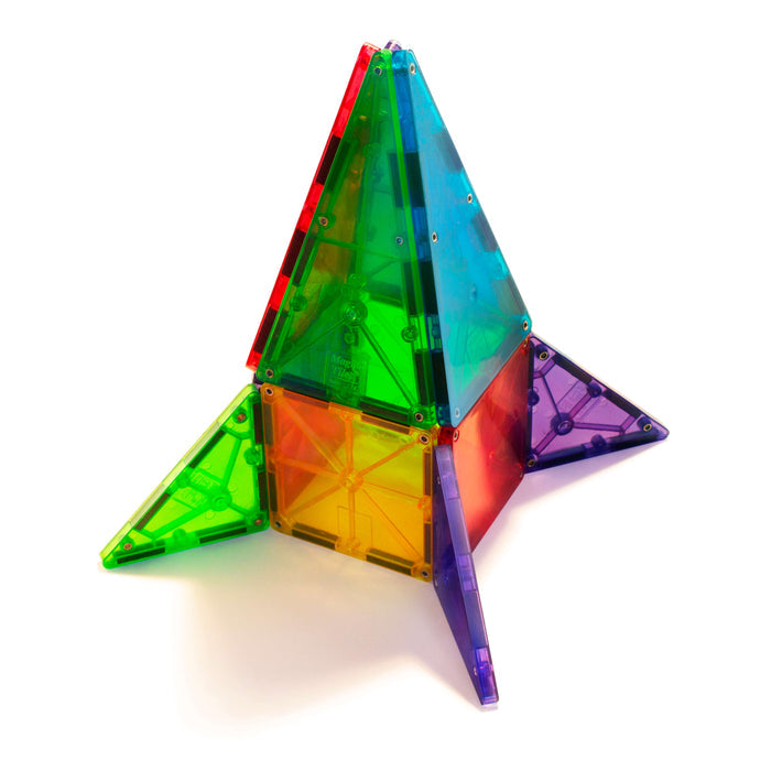 Magna-Tiles Classic Clear Colors 32-Piece Set
